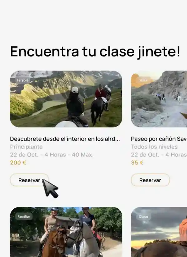 Riding students exploring equestrian experiences on their phones while standing by the arena